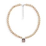 Ametrine & Pearl Necklace / Code MJN-05